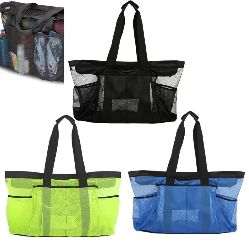 1개입, 초대형 메시 소재 비치 백, 어린이용 수영용품 - Tote Bag Beach 리뷰 및 가격