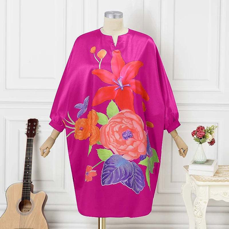플러스 사이즈 여성용 보헤미안 플로럴 프린트 선드레스, - Midi Skirt Floral 리뷰 및 가격